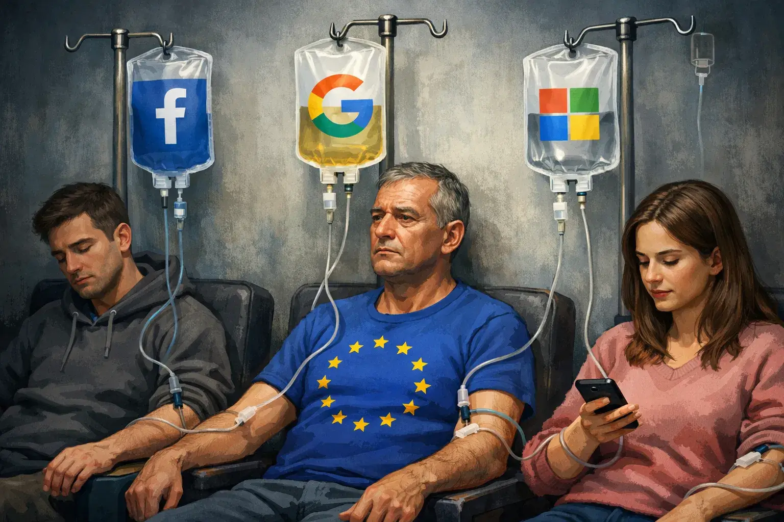 We raken steeds meer afhankelijk van big tech.